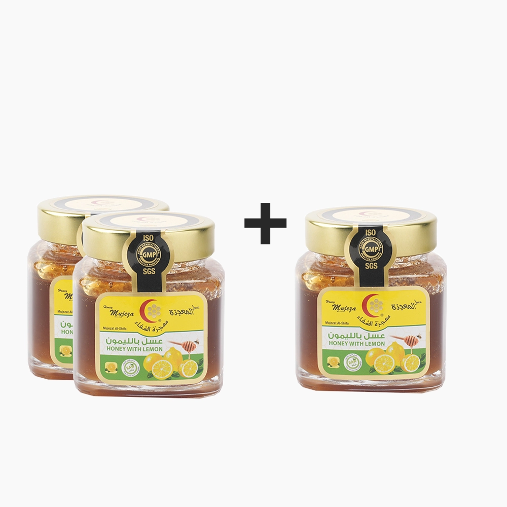 Mujeza - Lemon Honey 300gm (2+1 Free)