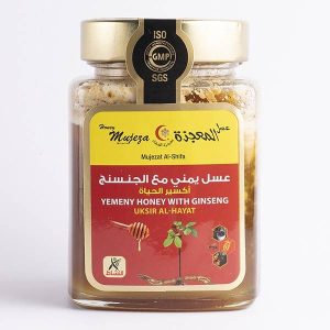 عسل جنسنج اكسير الحياة (يمني) 500جرام