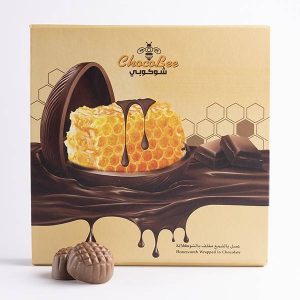 Honeycomb Wrapped In Chocolate