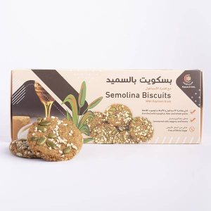 Semolina biscuits wiyh psyllium husk (9piece*20g)180gm