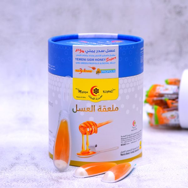 Spoon Yemeni Sidr Honey with propolis & Royal Jelly(50spoon×10g)500gm
