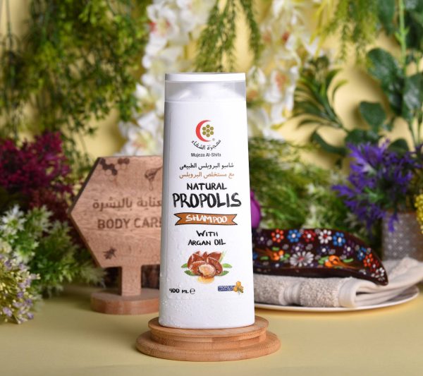 Natural Propolis Shampoo With Argan oil  400 ml