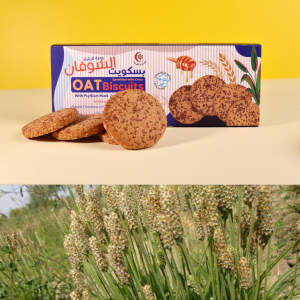 MUJEZA ISPAGHOL & OAT BISCUITS with CRESS (9 pieces* 20g)180g