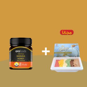 Manuka Honey (25+ UMF)250gm+Bee Gelato with Honey 1kg Free