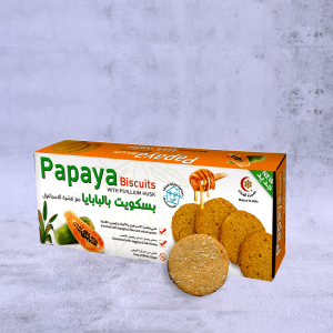 MUJEZA ISPAGHOL & OAT BISCUITS with papaya (9 pieces* 20g)180g