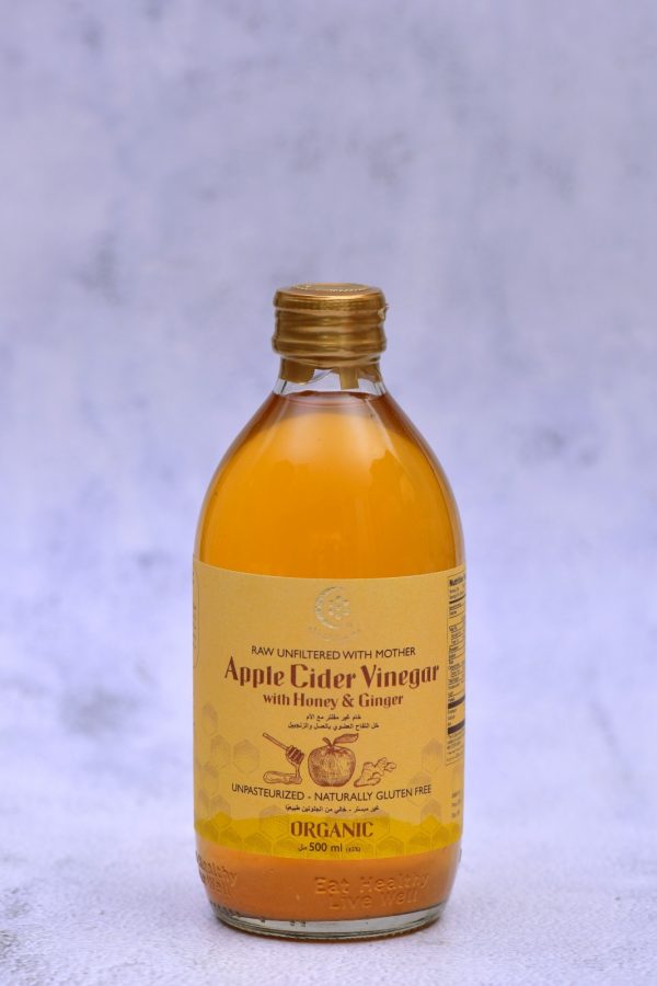 Apple Cider Vinegar with Honey & Ginger 500 ml